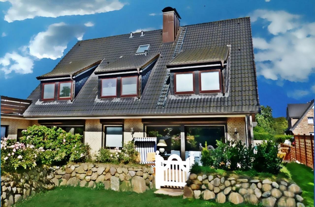 3-Zimmer-Ferienwohnung Deichwiese Westerland 1-3 Personen Buitenkant foto